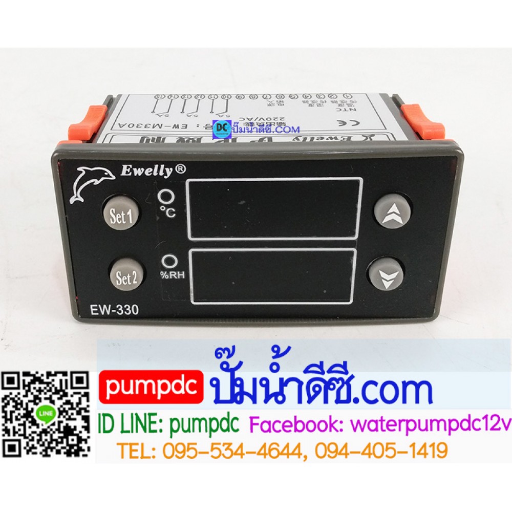 เครื่องควบคุมอุณหภูมิและความชื้น EW-M330A